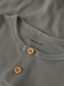 NAME IT Langærmet Blusen Kab Shadow